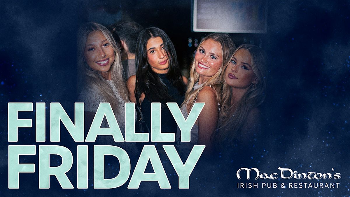 Finally Friday Open Bar