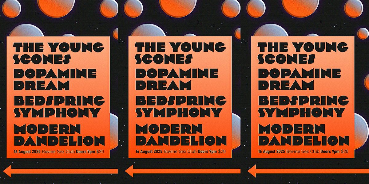 THE YOUNG SCONES LIVE WITH FRIENDS AT THE BOVINE