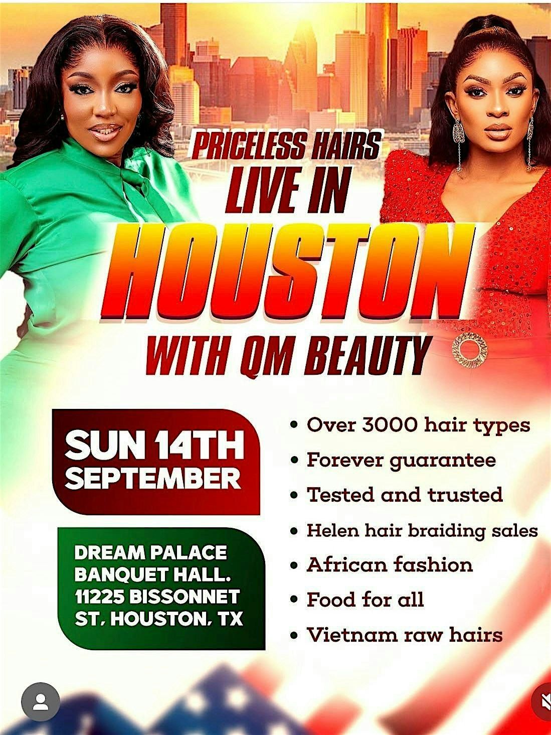 PRICELESS HAIRS AND QUEEN MAY BEAUTY LAUNCH USA