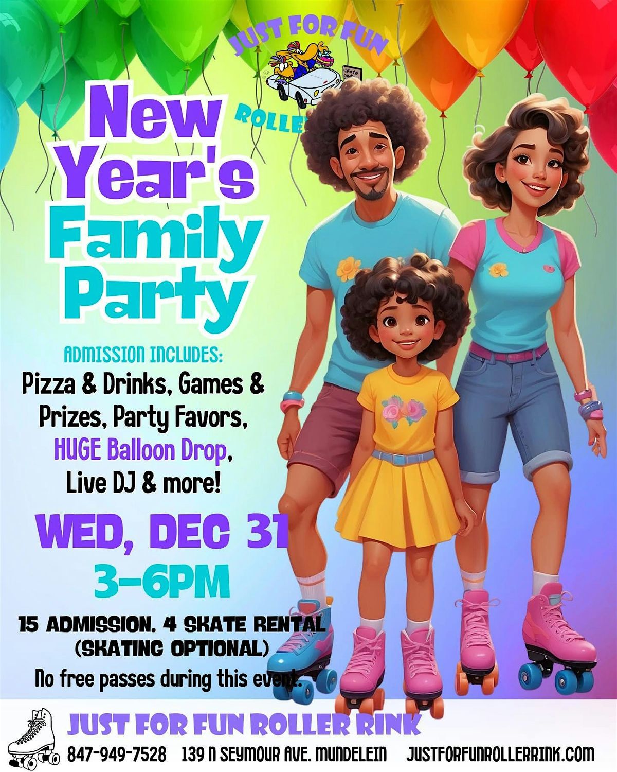 New Year's Even Family Skate Party