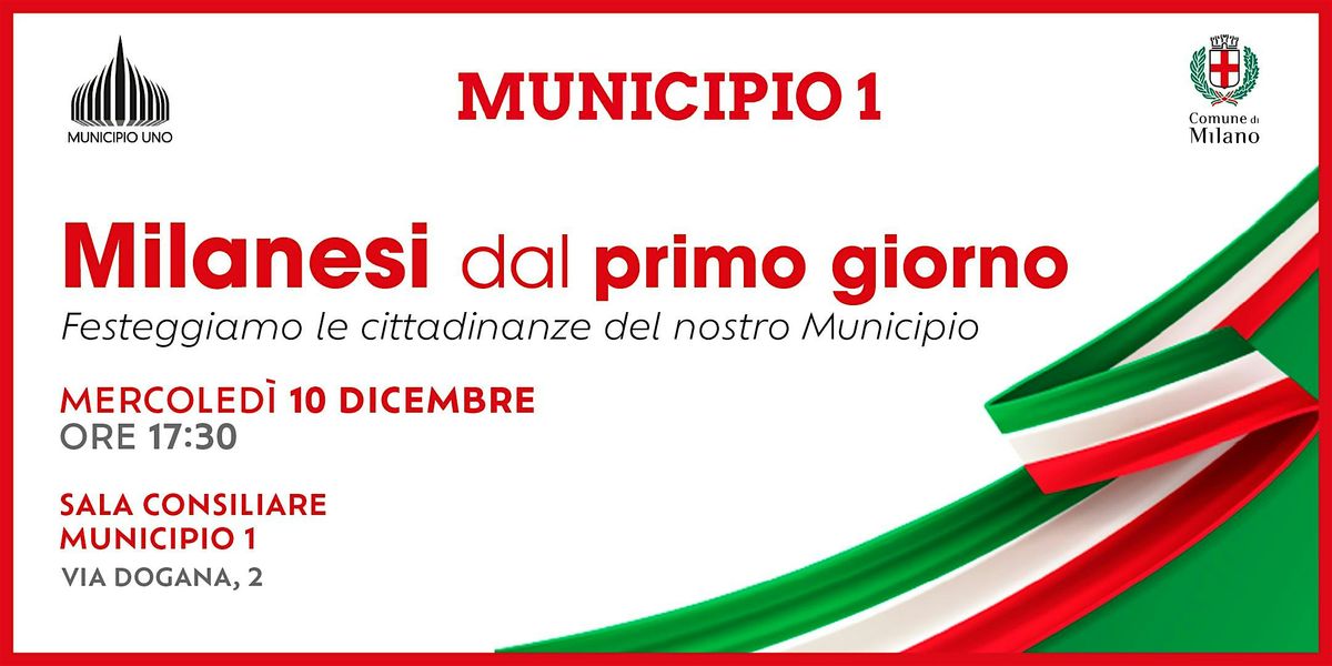 Milanesi dal primo giorno - Municipio 1