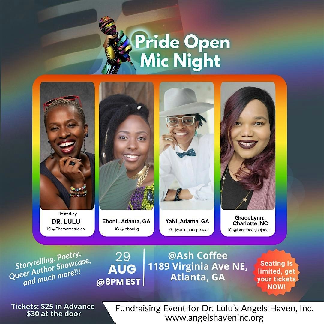 Dr. Lulu Hosts Pride Open Mic Night