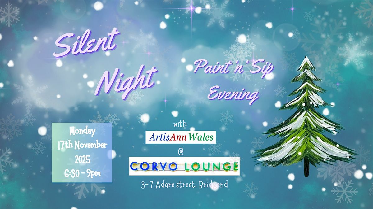 Silent Night - Christmas Paint n Sip Evening