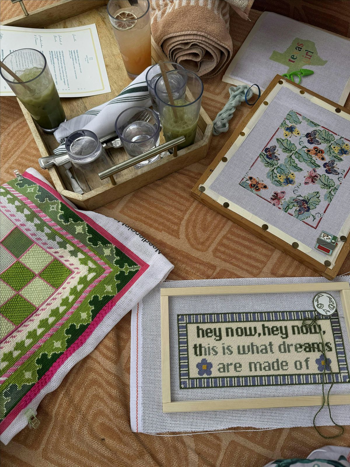 Stumptown Stitch Club: Needlepoint Stitch Meetup at Insomnia Coffee