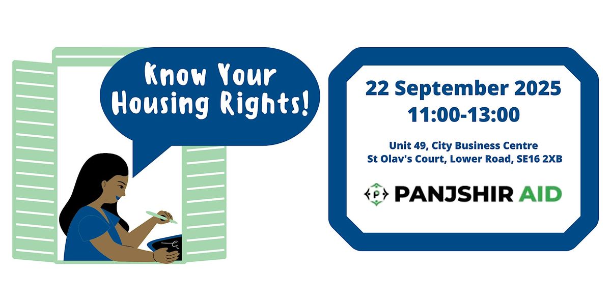 Know Your Housing Rights Workshop