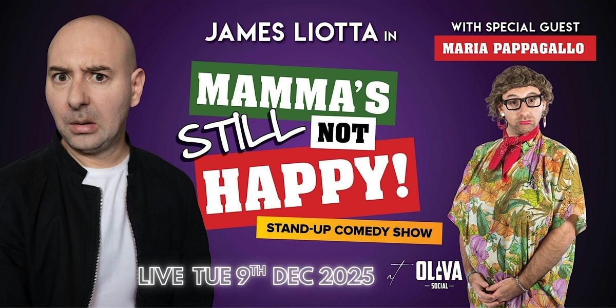 Mama Mia! It\u2019s James Liotta LIVE at Oliva Social