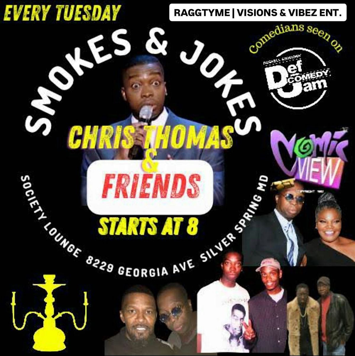 SMOKES & JOKES ON THE ROOFTOP