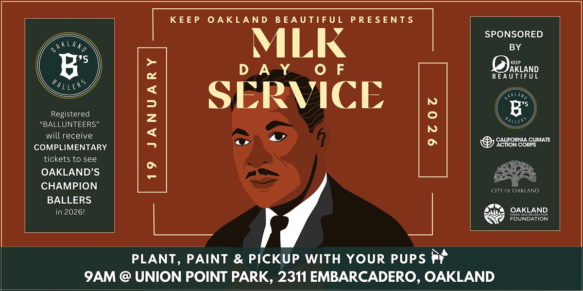 Oakland Estuary Volunteer Beautification Day at Union Point Park