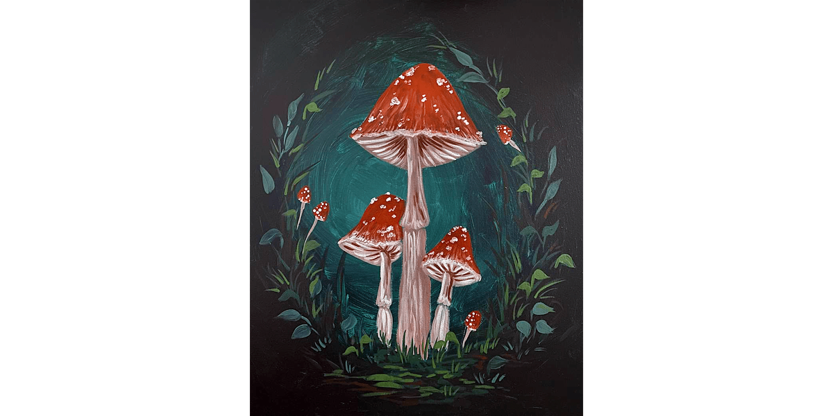 Mushroom Forest - Paint and Sip in Phoenix | Classpop!\u2122
