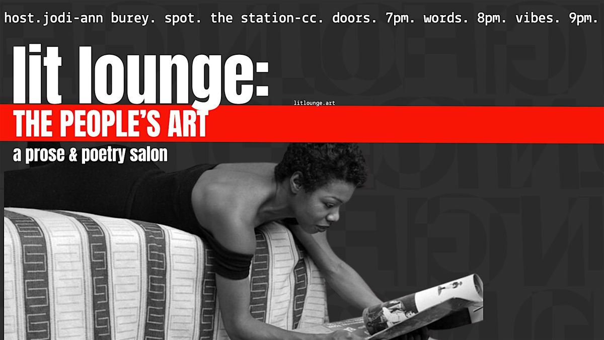 Lit Lounge: The People's Art | A Prose and Poetry Salon - Season 2
