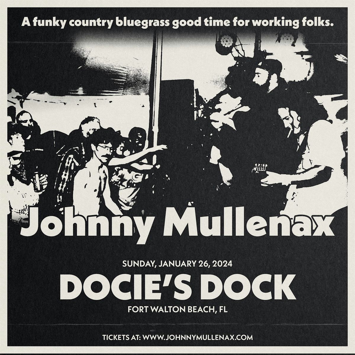 Johnny Mullenax Band Live at Docie's Dock Fort Walton Beach, FL