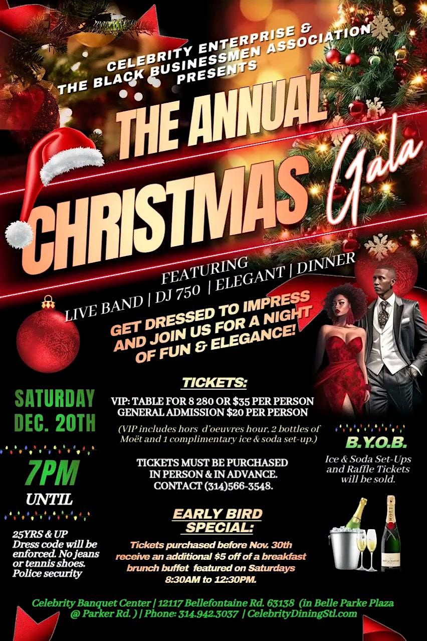 Celebrity\u2019s Christmas Gala: A Night of Fun & Elegance