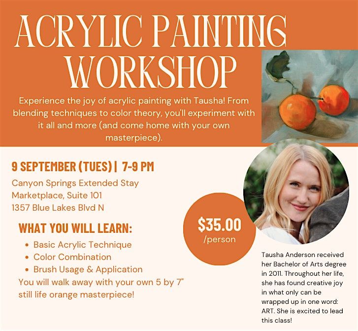Acrylic Painting Workshop