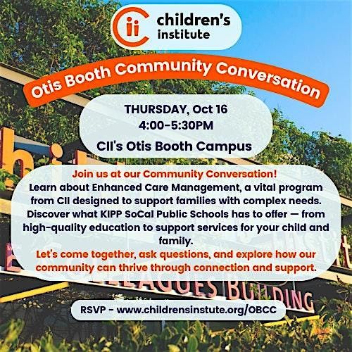 Community Conversation at CII's Echo Park\/HiFi Campus - 10\/16\/25