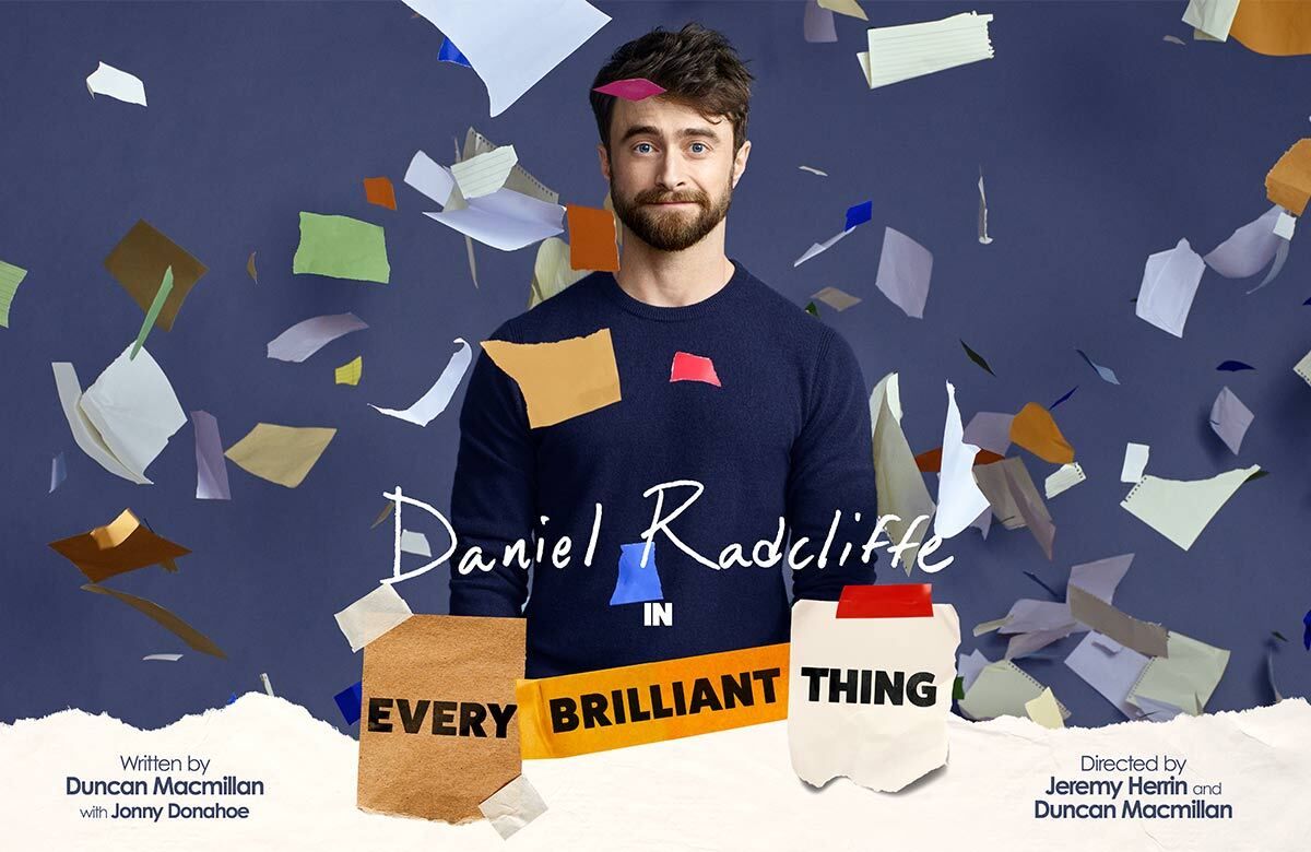 Every Brilliant Thing starring Daniel Radcliffe - New York