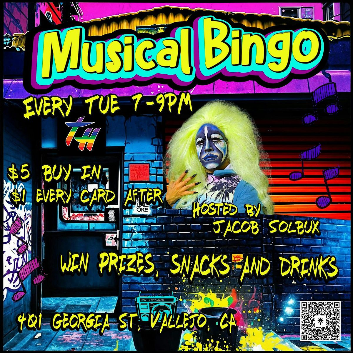 Musical Bingo in Vallejo