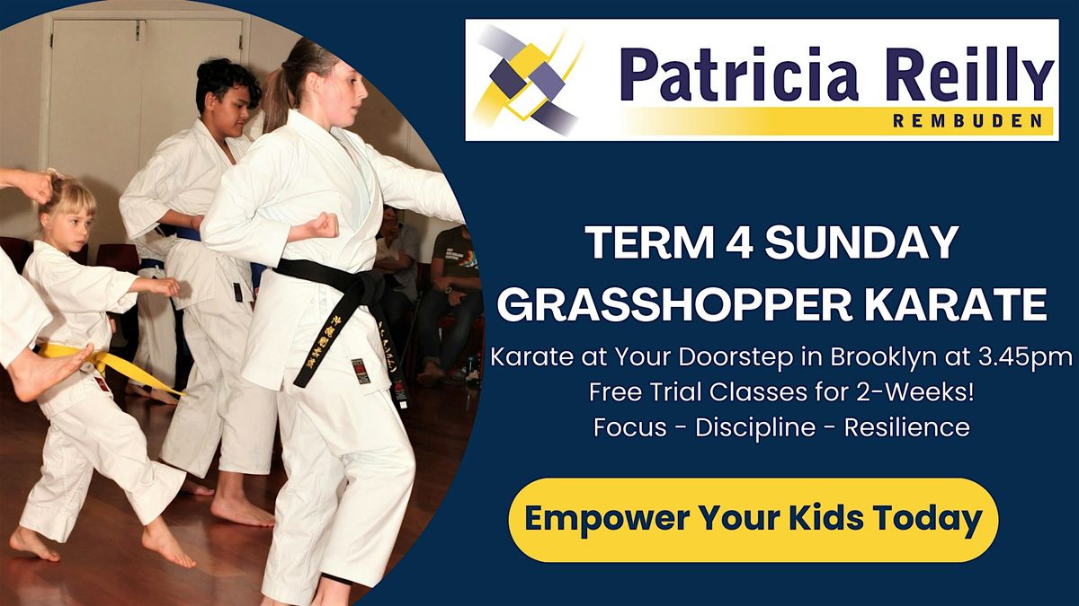 GRASSHOPPER Karate: Building Calm, Confidence & Coordination