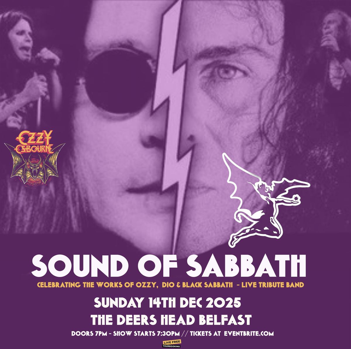 Sound Of Sabbath live at The Deer's Head Belfast 14\/12\/25