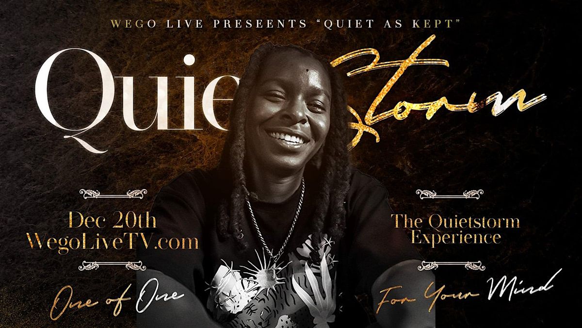 1 Of 1 Poetry Experience "Quiet As Kept"