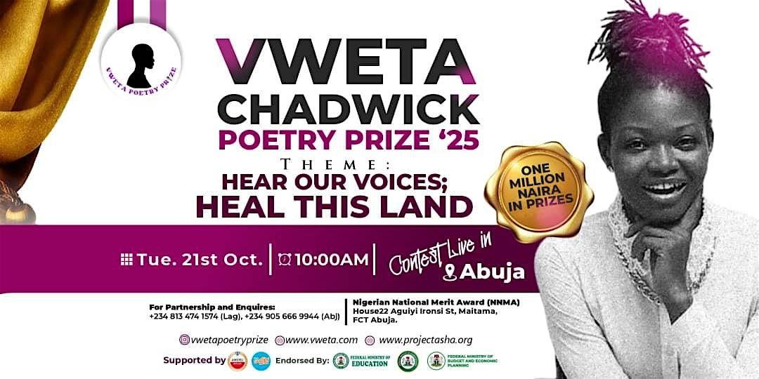 Vweta Chadwick Poetry Prize '25