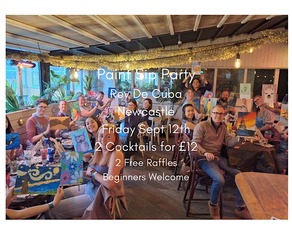 Paint Sip Revolution De Cuba Newcastle