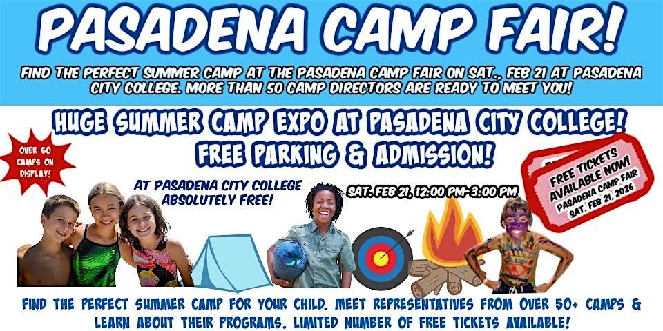 Pasadena Camp Fair at Pasadena City College