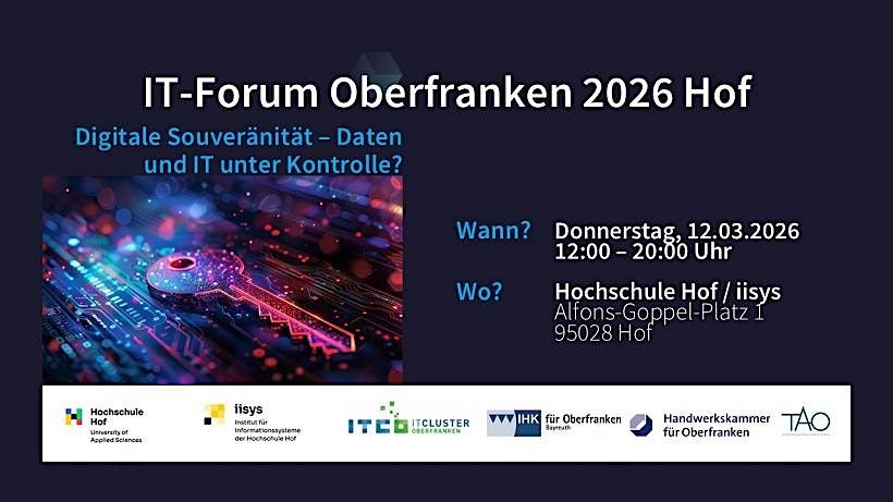 IT-Forum Oberfranken 2026