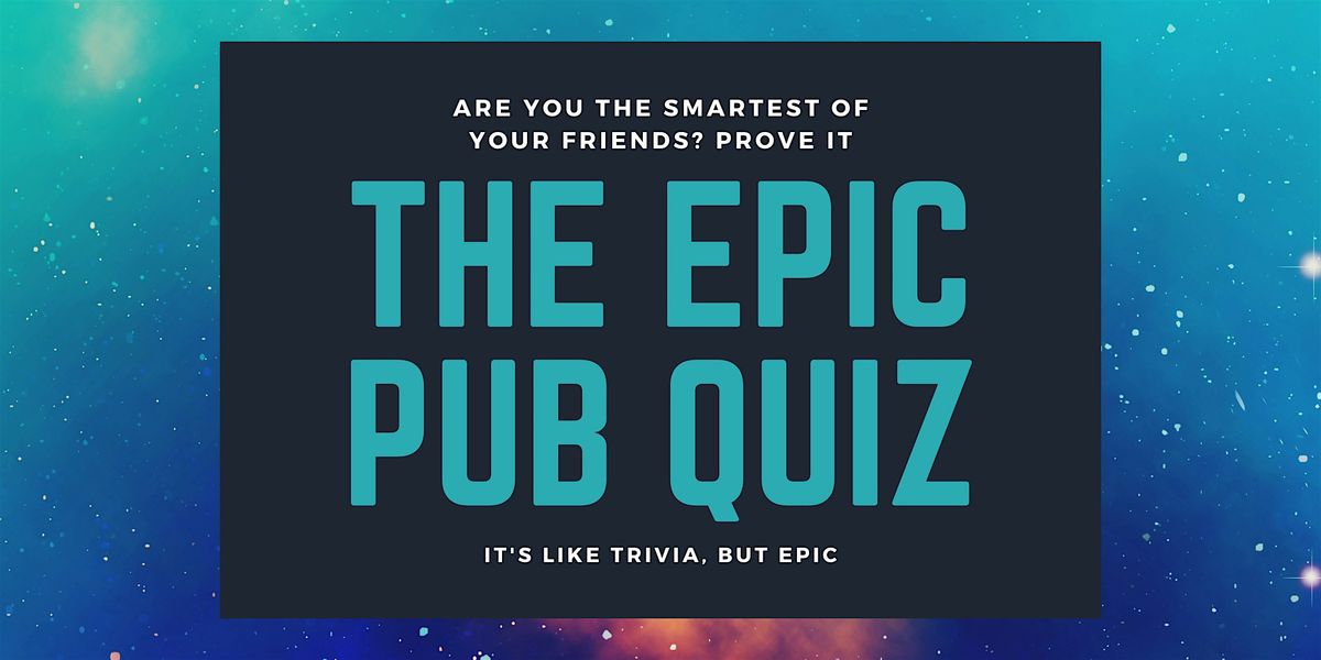 Epic Pub Quiz! Free Trivia @ Pfeiffer Brewing Company