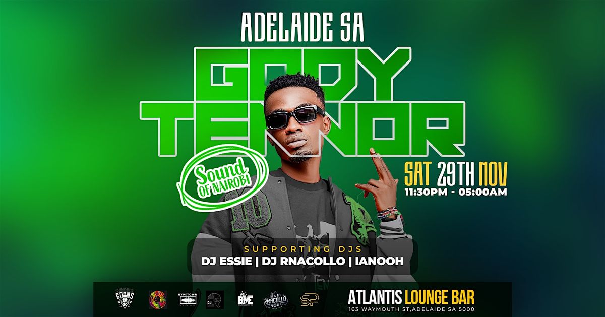 GODY TENNOR LIVE \u2013 THE SOUND OF NAIROBI TOUR | ADELAIDE