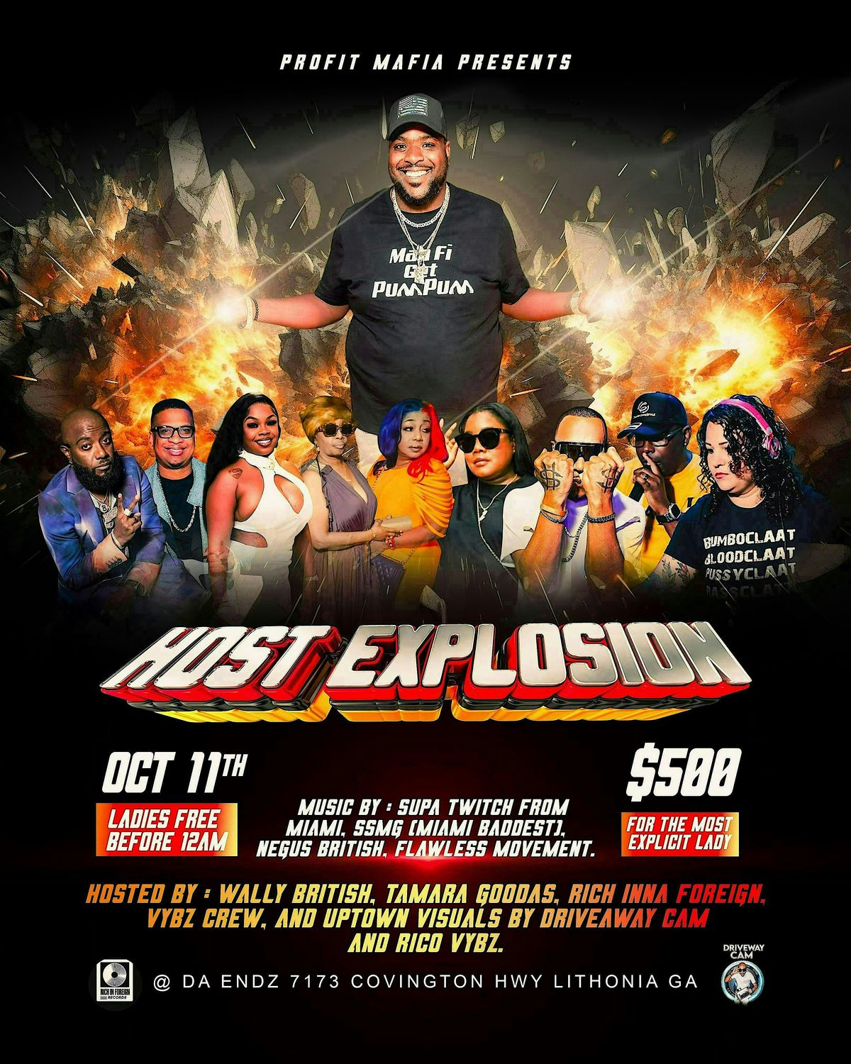 Profit host explosion