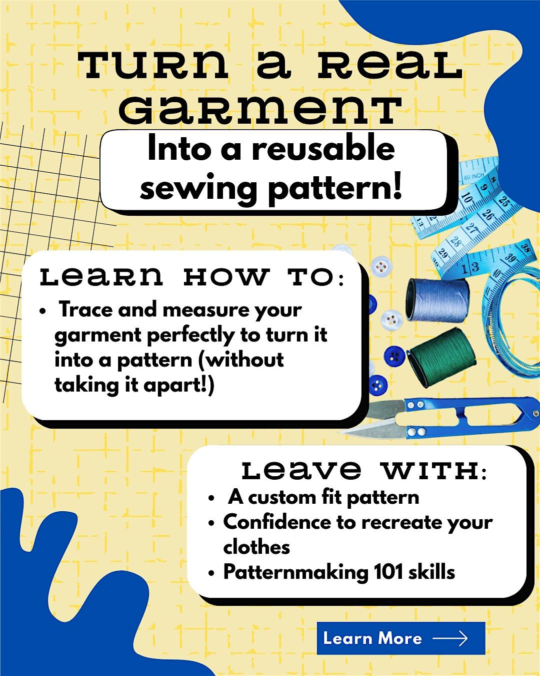 Make a Pattern from Your Favorite Garment