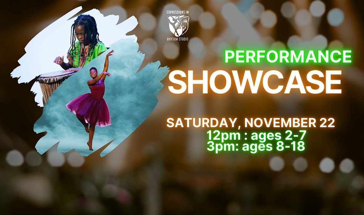 2025 Performance Showcase 12PM SHOW: ages 2-7