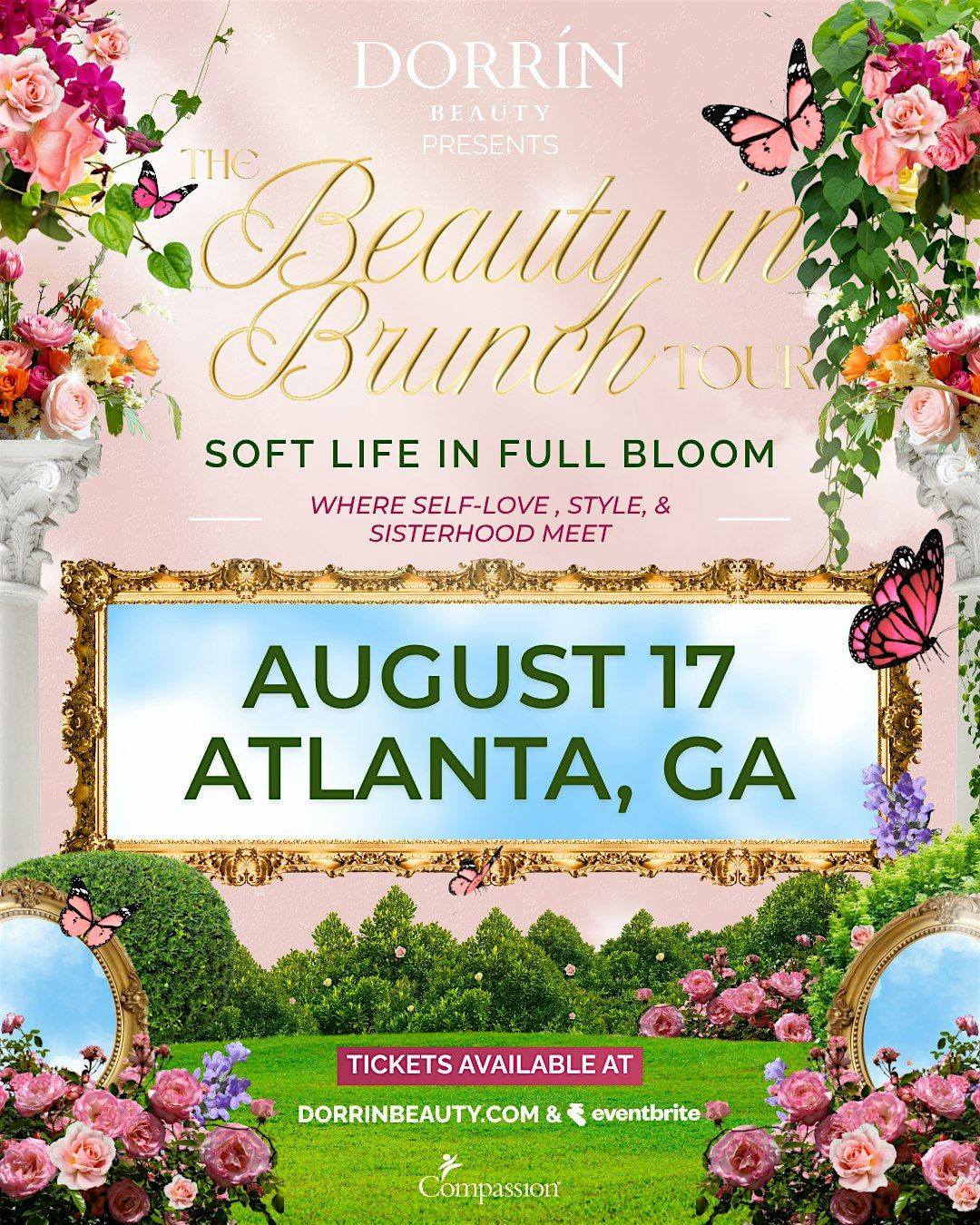 Beauty in Brunch: Soft Life in Full Bloom:Atlanta- August 17, 2025