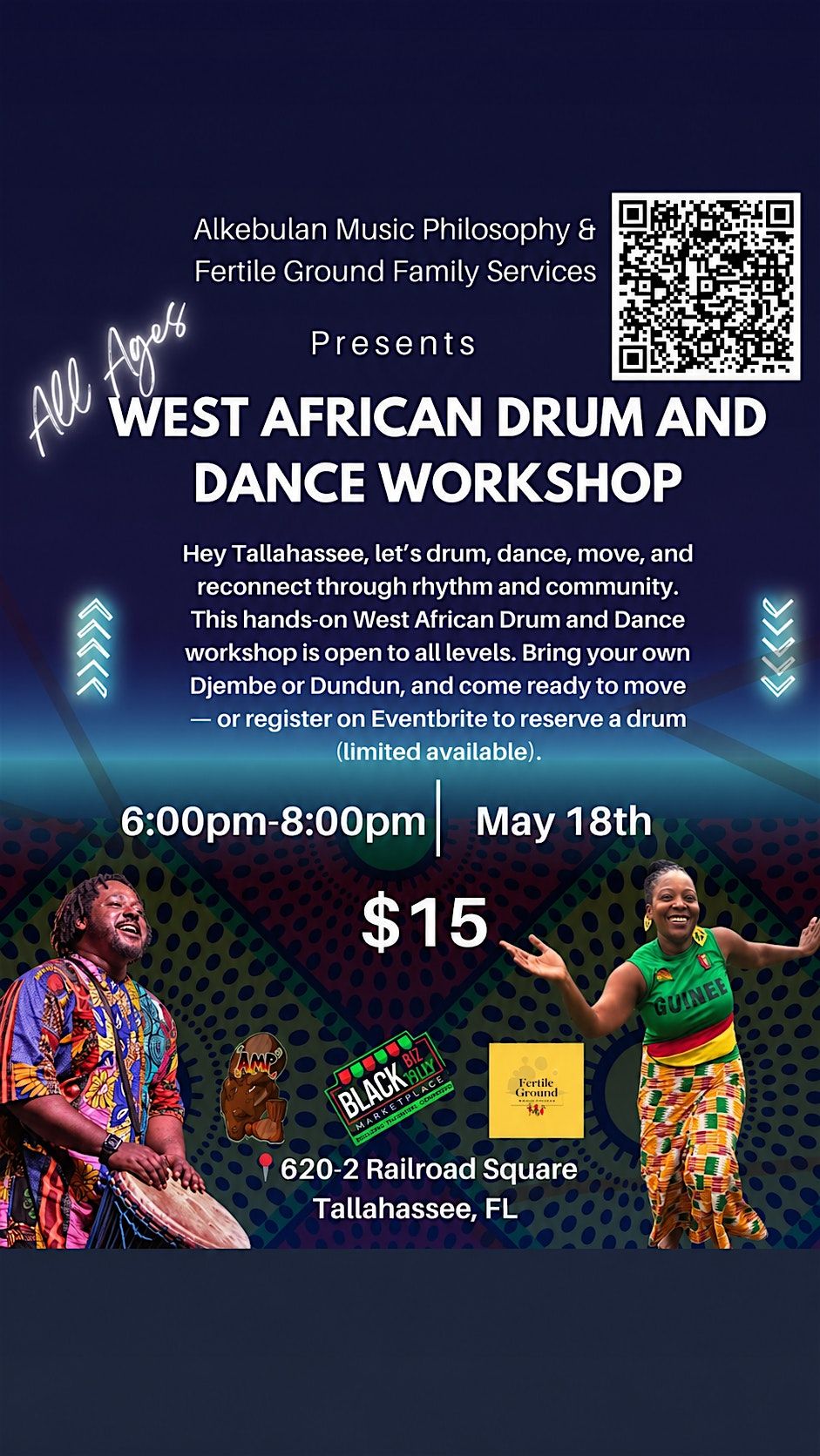 Emancipation Edition: West African Drum and Dance Workshop