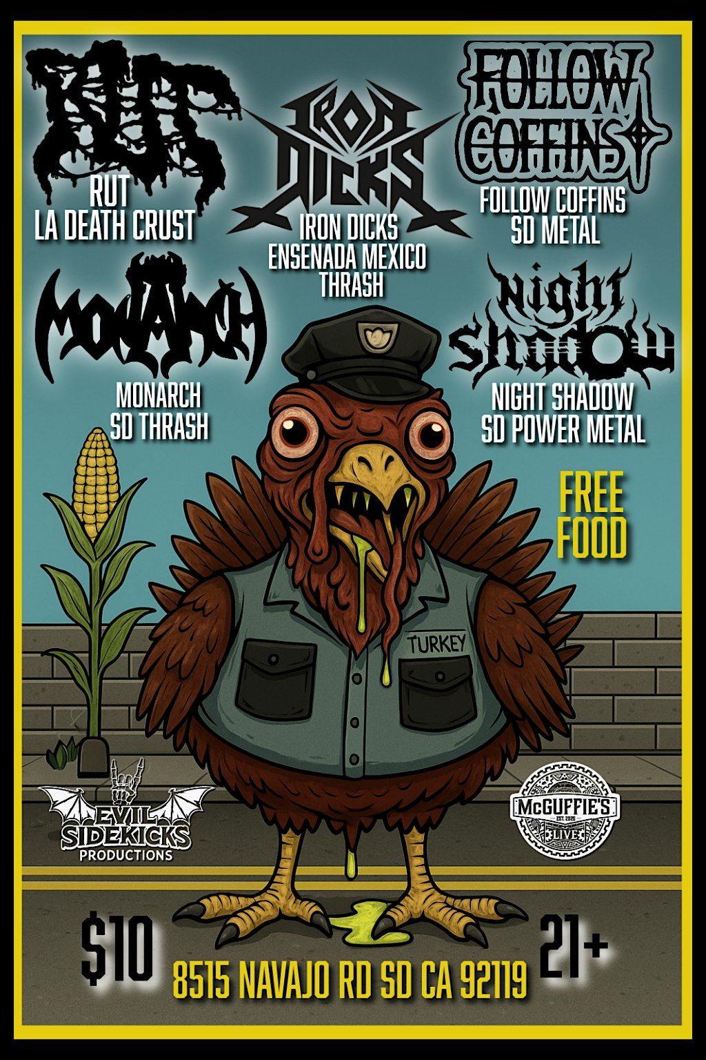 Mixed Metal at McGuffies