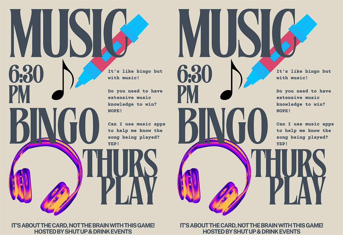 Music Bingo at Alley Brews