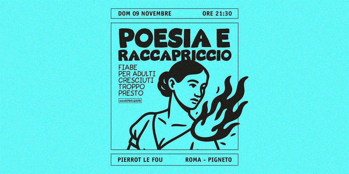 Poesia e raccapriccio -  \nFiabe per adulti cresciuti troppo presto