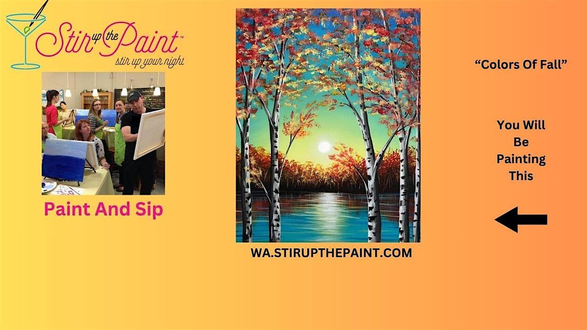 Seattle Paint and Sip, Paint Party, Paint Night With Stir Up The Paint