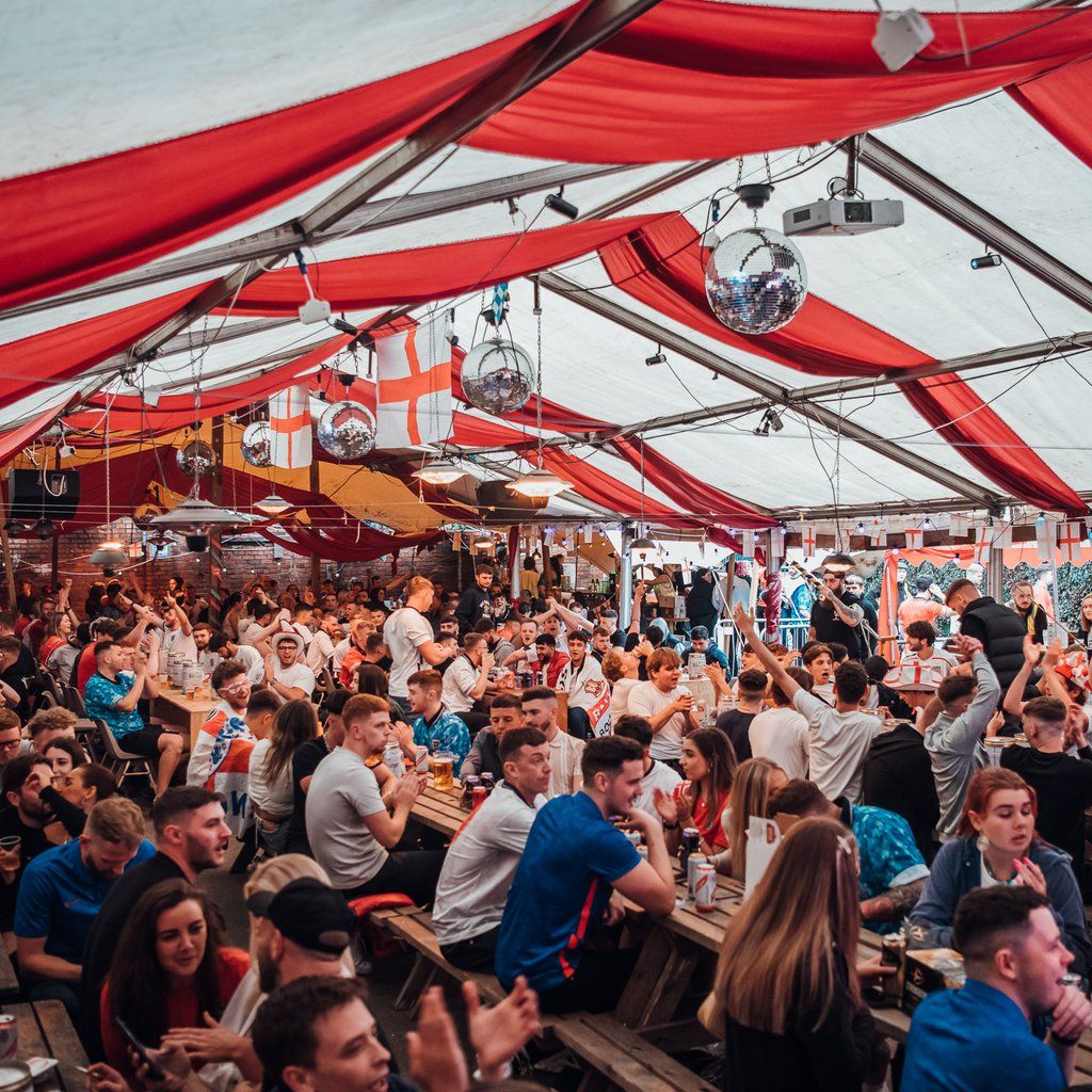 ITS COMING HOME! ENG vs NLD Euro 2024 SEMI FINAL FAN ZONE Beaver