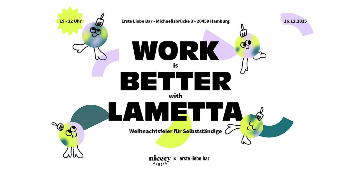 Work is better with lametta | Weihnachtsfeier f\u00fcr Selbstst\u00e4ndige