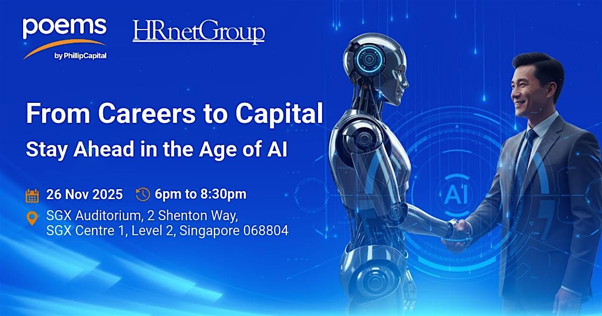 POEMS X HRnet: From Careers to Capital \u2014 Stay Ahead in the Age of AI.