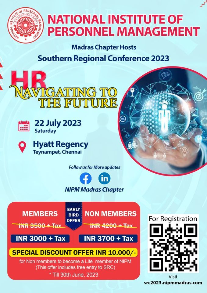 NIPM Southern Regional Conference 2023 "HR Navigating to the Future"
