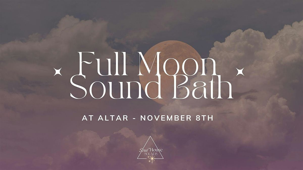 Full Moon Sound Bath