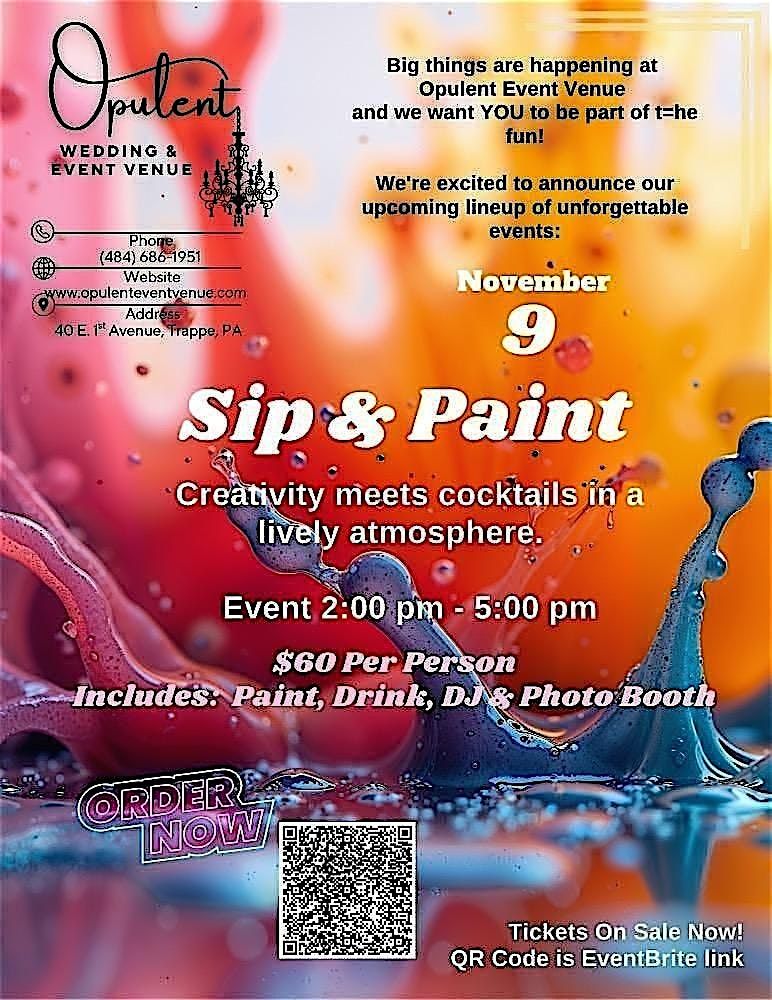 Sip & Paint Party