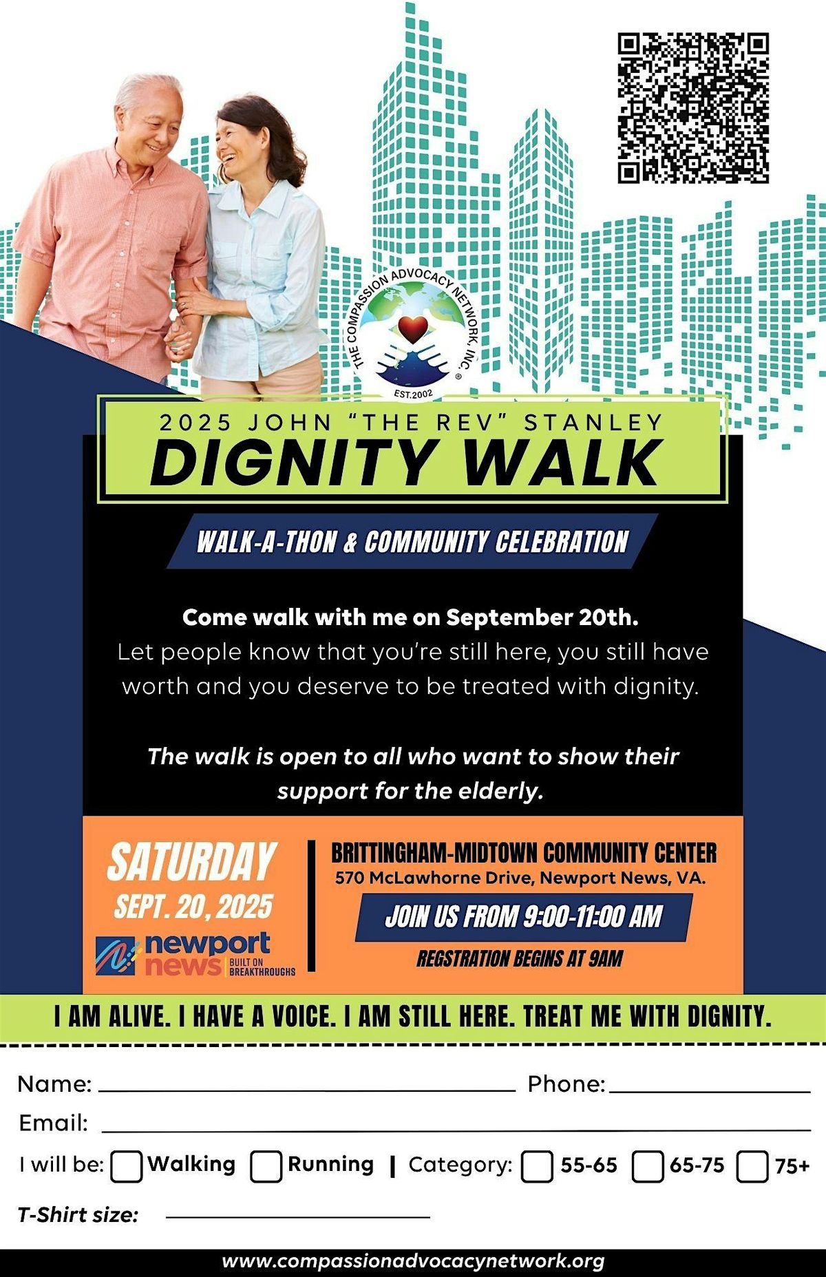 2025 John "The Rev" Stanley Dignity Walk