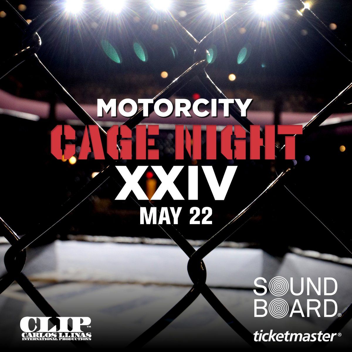 MotorCity Cage Night XXIV at Sound Board at MotorCity Casino Hotel