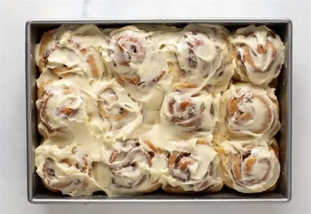 Take & Bake Pumpkin Cinnamon Rolls Baking Class