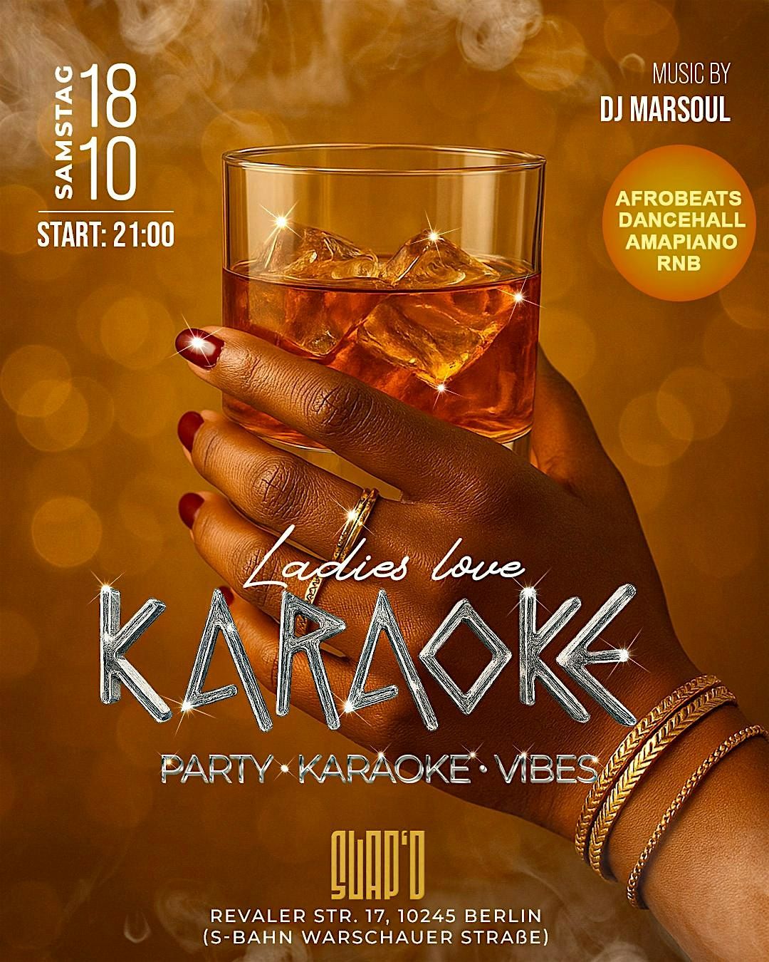 Ladies Love Karaoke \u2013 Party, Karaoke & Good Vibes at Slap'D