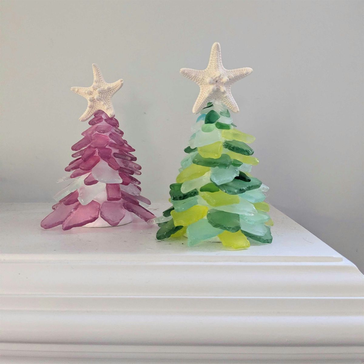 Sea Glass Christmas Tree