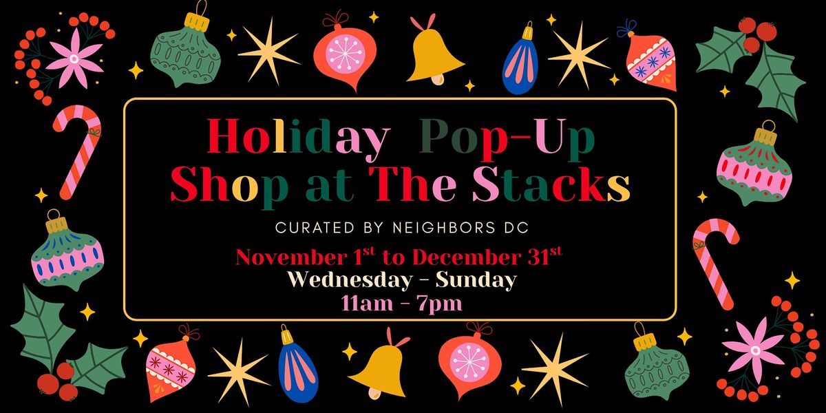 Holiday Pop Up Shop Curated by Neighbors DC